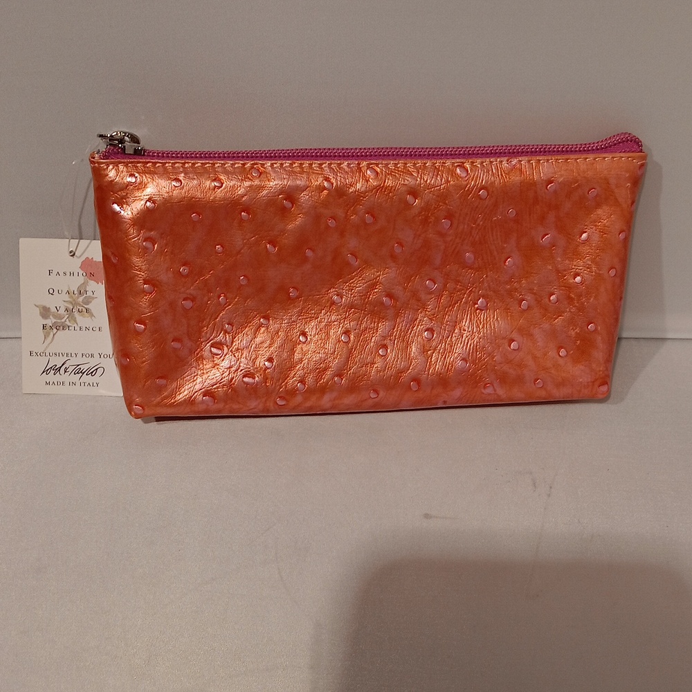Lord&Taylor zippered clutch.